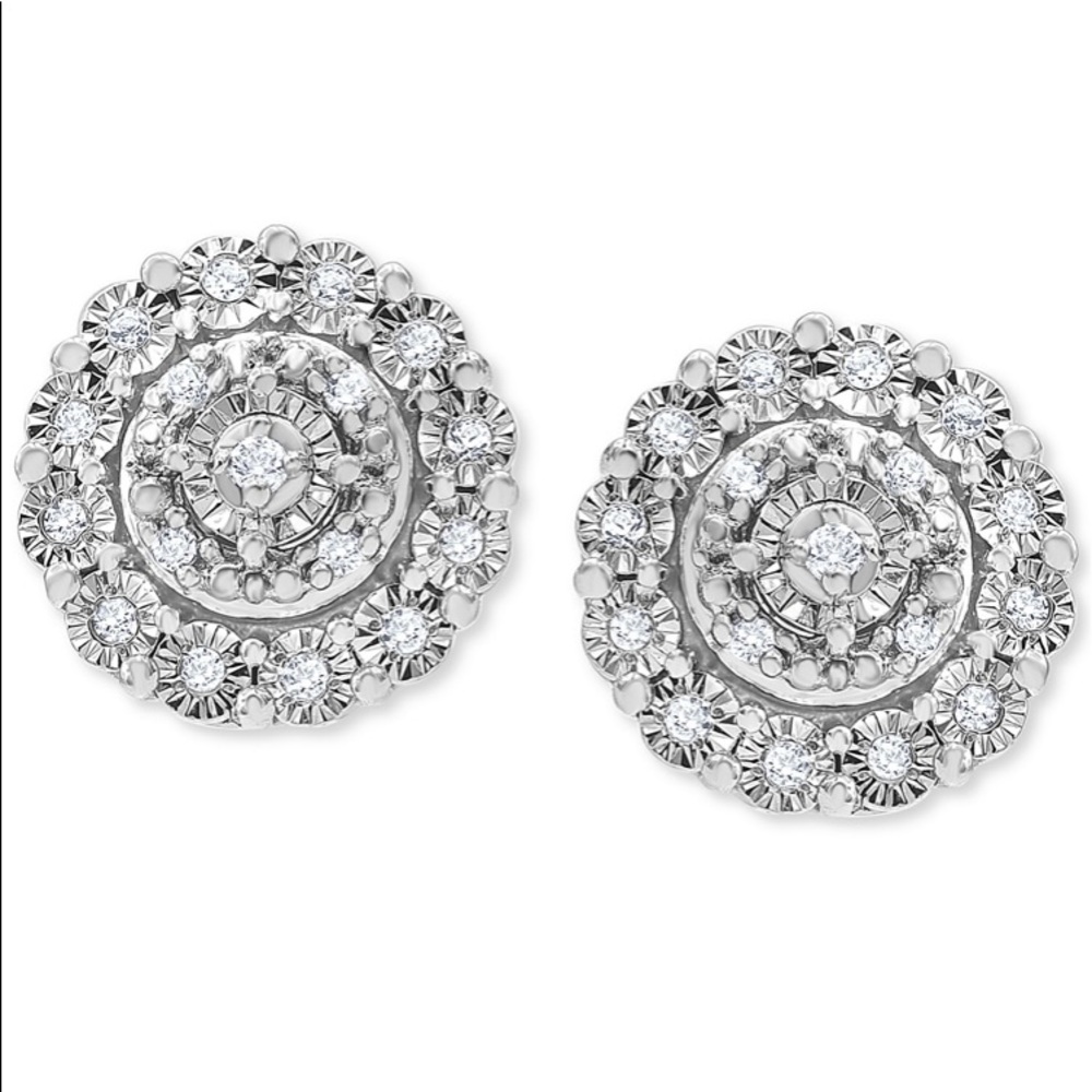 Macys Diamond Earrings Studs